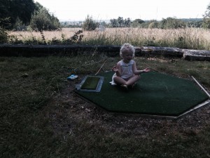 Odile Meditating